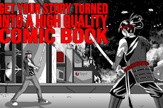 create stunning comics and bring your idea to life