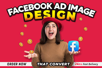design creative facebook ad images that convert
