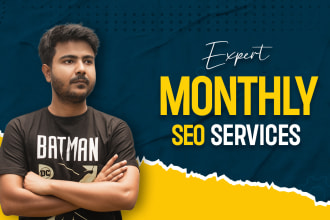 do monthly SEO link building for consistent ranking growth