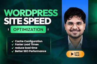 do site speed optimization of your wordpress website
