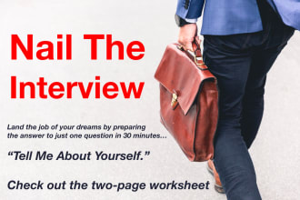help you answer the first job interview questions
