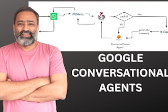 build a custom google conversational agent