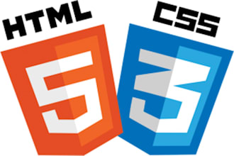 clone any html5, css3 website within 24hours