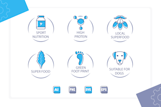 design illustrations icons set svg and vector