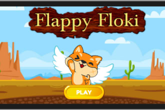 make clone of flappy bird game