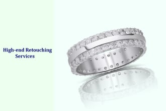 do jewelry retouch, color variants, and background remove