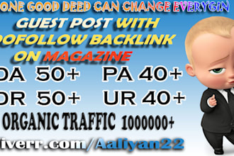 do guest posts on high quality websites