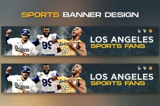 create sports facebook cover photo banner design