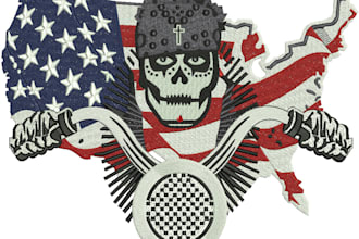 digitize image for embroidery digitizing logo, convert to dst, jef,pes file asap