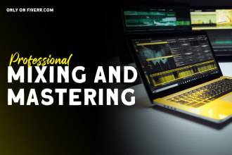 professionally mix and master your song