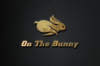 design or convert your logo in 3d gold, chrome metallic, minimalist, freestyle