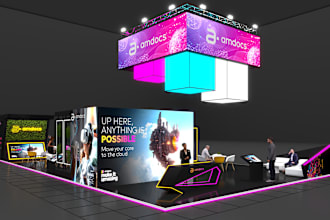 design an awesome exhibit stand design