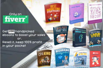 200 digital marketing n business ebooks to boost leads sales