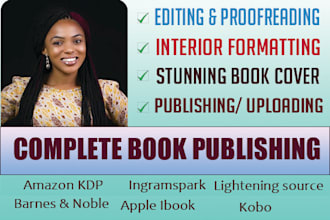 proofread, format and design cover