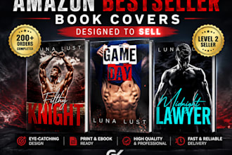 design a premium romance, dark romance or erotica book cover