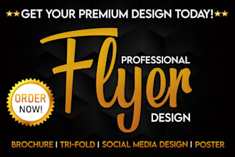 design professional business flyer, flyer design, flyer