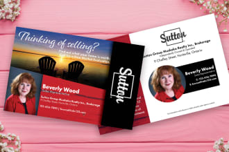 create a striking real estate eddm or postcard