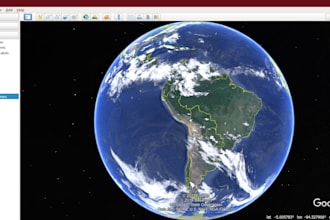 assist you any task in google earth