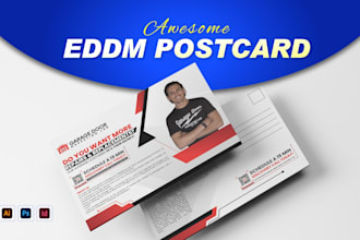 create an awesome eddm postcard design