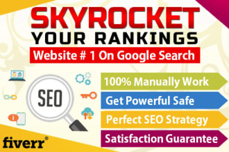 manually do 50 mix backlinks on high da high PR sites