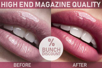 retouch high end beauty, fashion, product photography