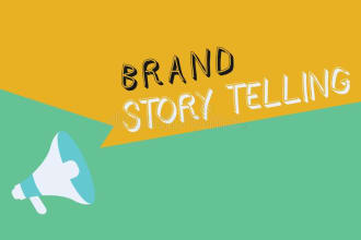 write mission vision statement, brand story, about us for non profit