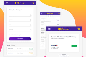 make recharge , money transfer,bill pay,payment gateway,ticket apps