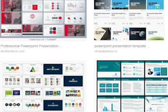 design a professional modern powerpoint presentation for you