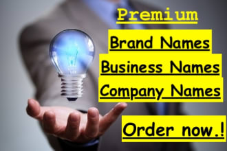 suggest 10 best names with slogan for brand, business, company ,product, domain