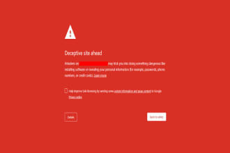 remove google, mcafee, norton blacklist from your domain