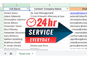 make contact list, lead list and email list, list maker, lead list making