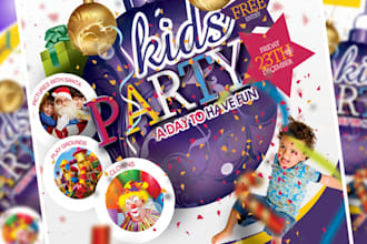 design a high quality and eyecatching flyer
