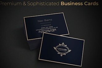design a business card