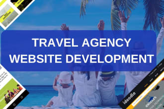 develop travel agency website