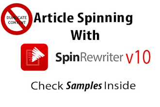 do article spinning to make your content unique
