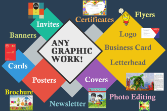 do any graphic design work