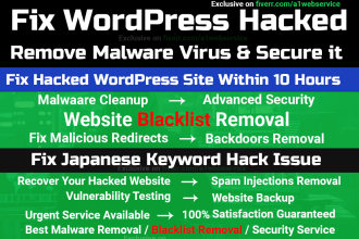 remove wordpress malware, malware removal,fix hacked website