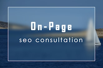 consult about onpage SEO