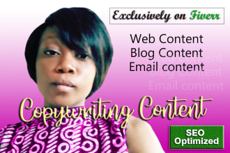 do engaging copywriting for your web, blog, email content