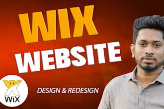 create wix website design or wix website redesign for you