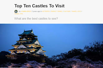 write blog articles of any topic