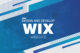 create custom wix website design for your business
