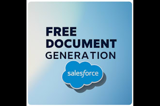 give you best free alternative of conga and sdocs for doc gen in salesforce