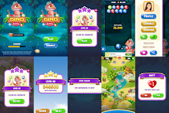 design immersive game UI UX for your mobile games