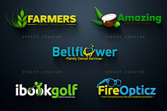 design perfect business logo with copyrights