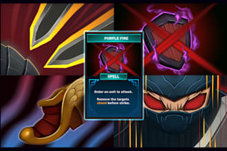 create card game artwork