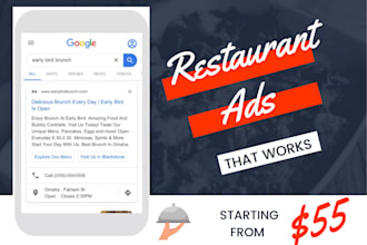 generate hungry leads for your restaurant via google ads facebook ads or gbp