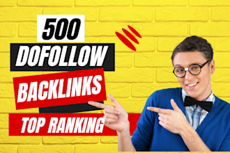 build high quality contextual SEO dofollow link building backlinks service