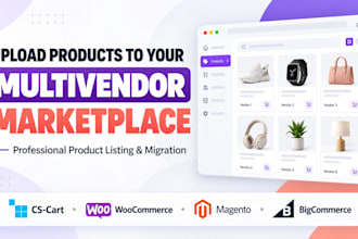 do multivendor stores products listings marketplace item upload