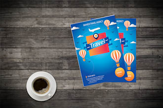 design creative professional flyer